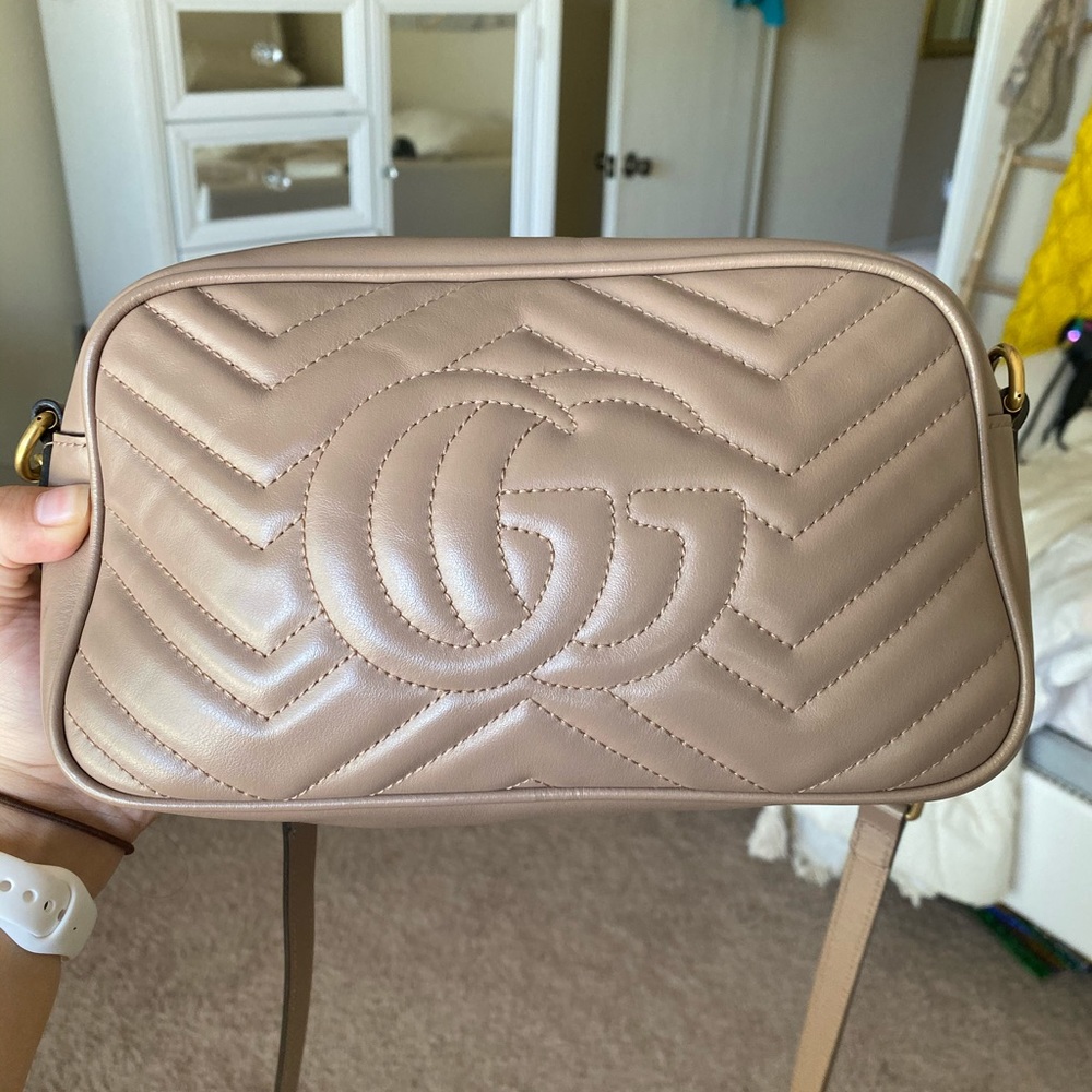 GG Marmont small matelassé shoulder bag - Picture 3 of 8